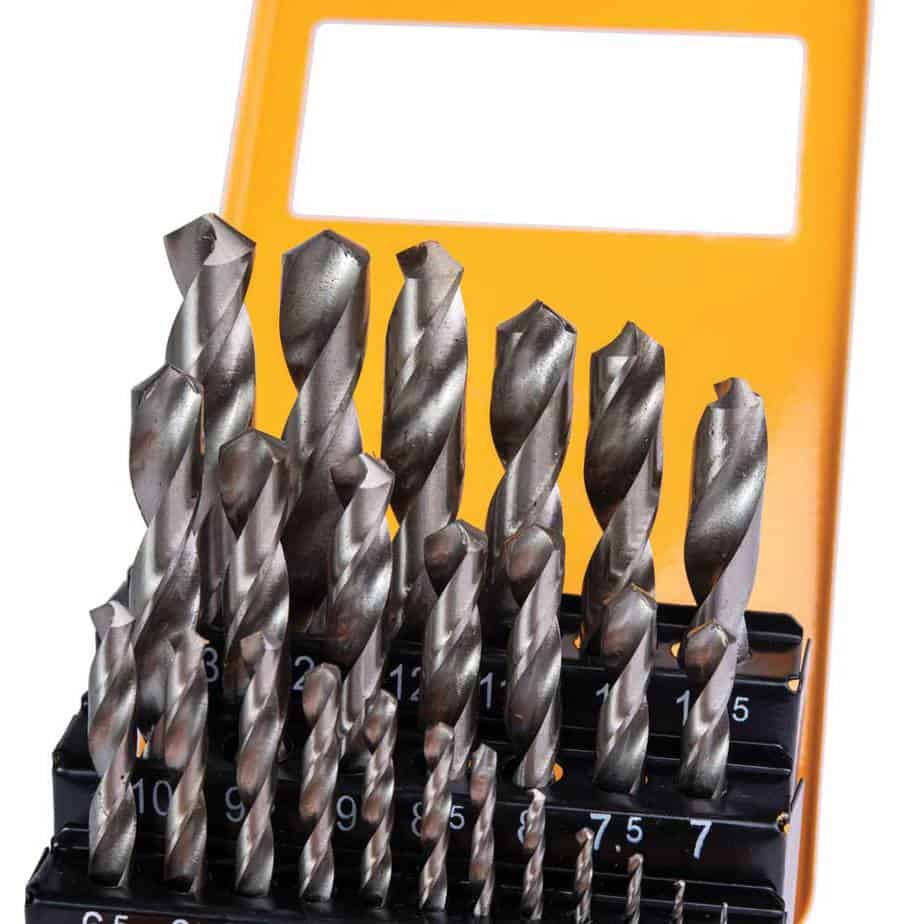 Set punte Bosch professionale 19 pz HSS-Co per metallo per trapano perforatore